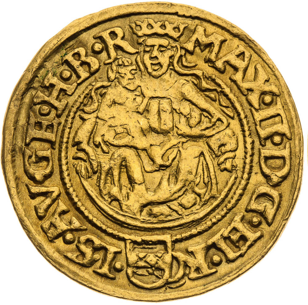 Ducat 1575 - front