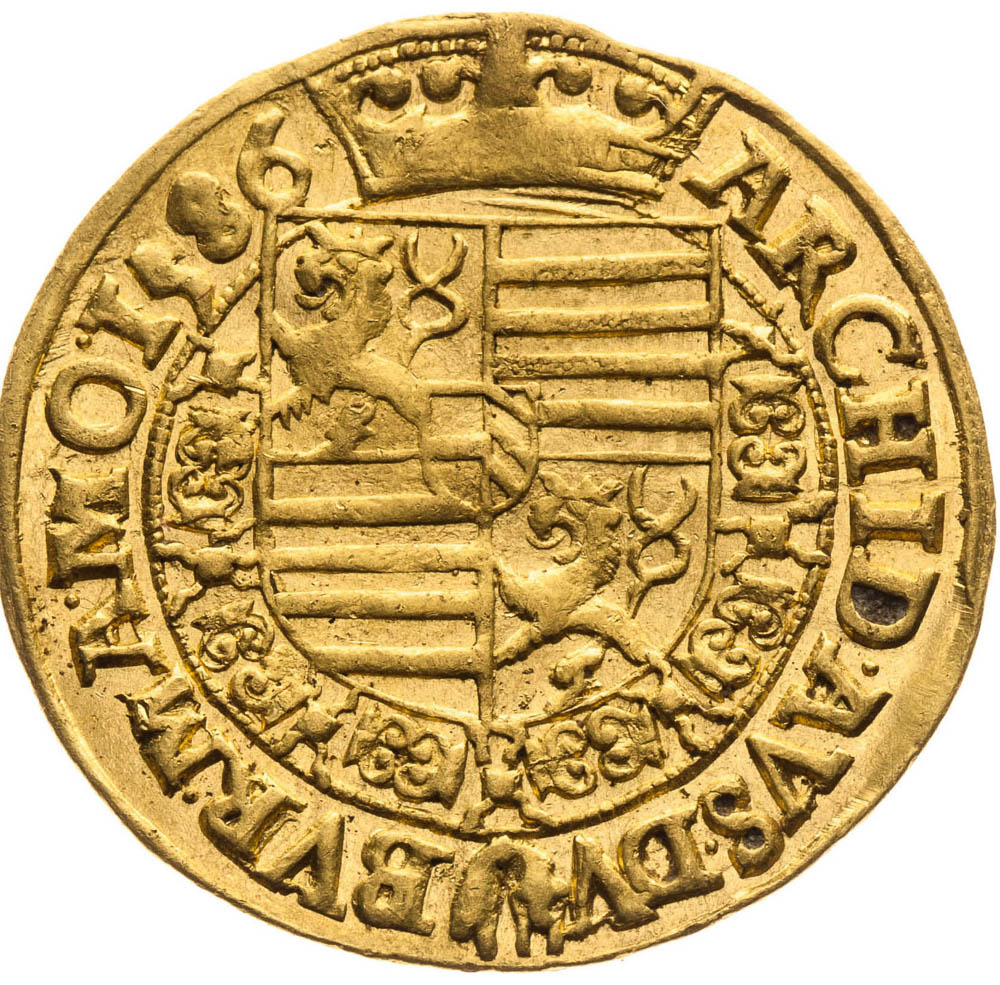 Ducat 1586 - back