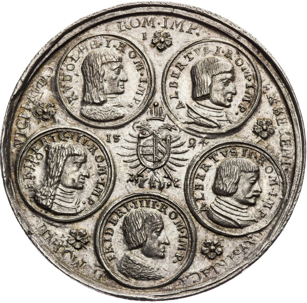 Medaile 1594 - revers