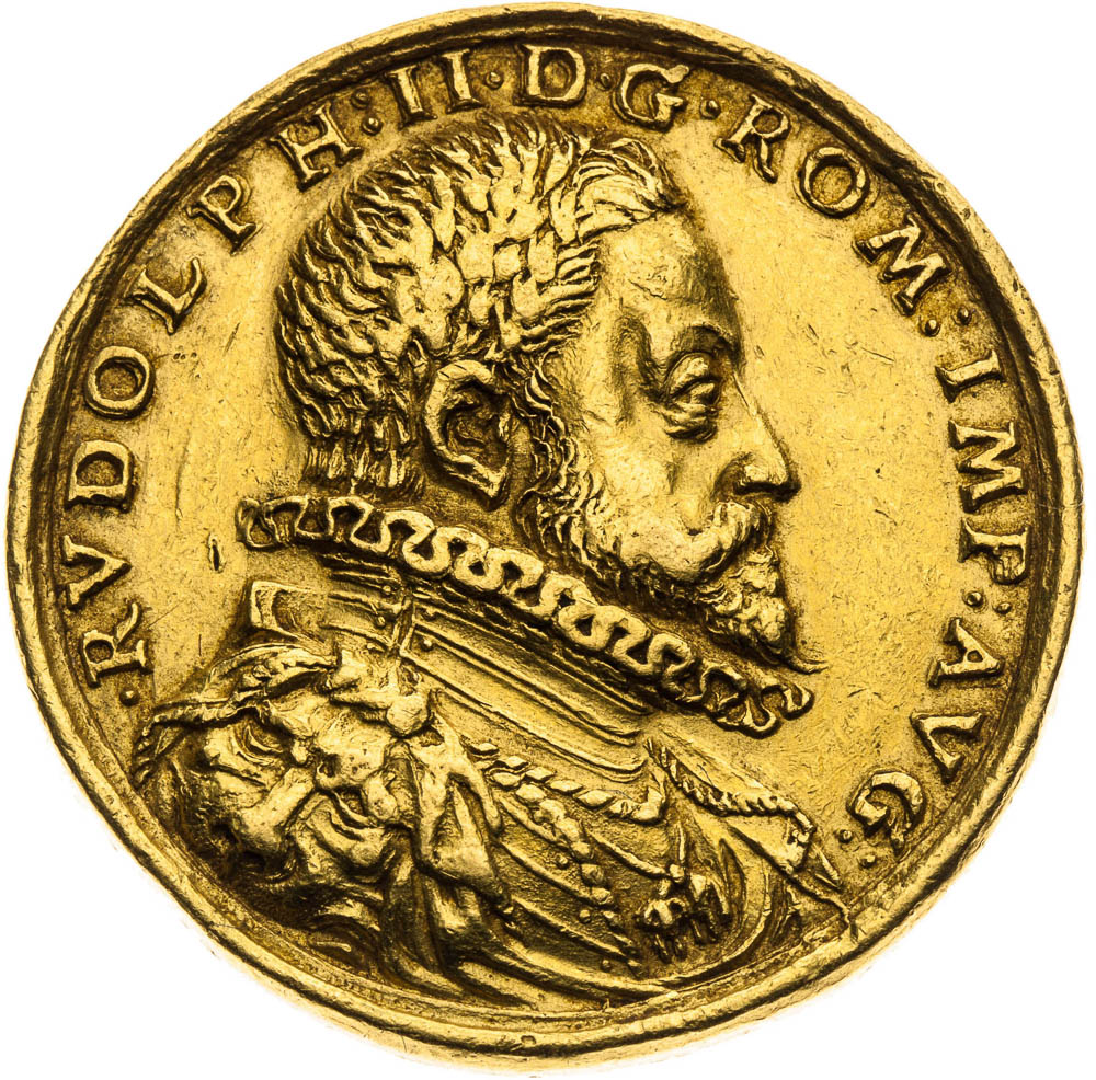 Medaile 1599 (6 Dukát) - avers
