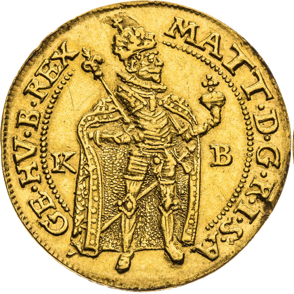 Dukát 1614 - avers