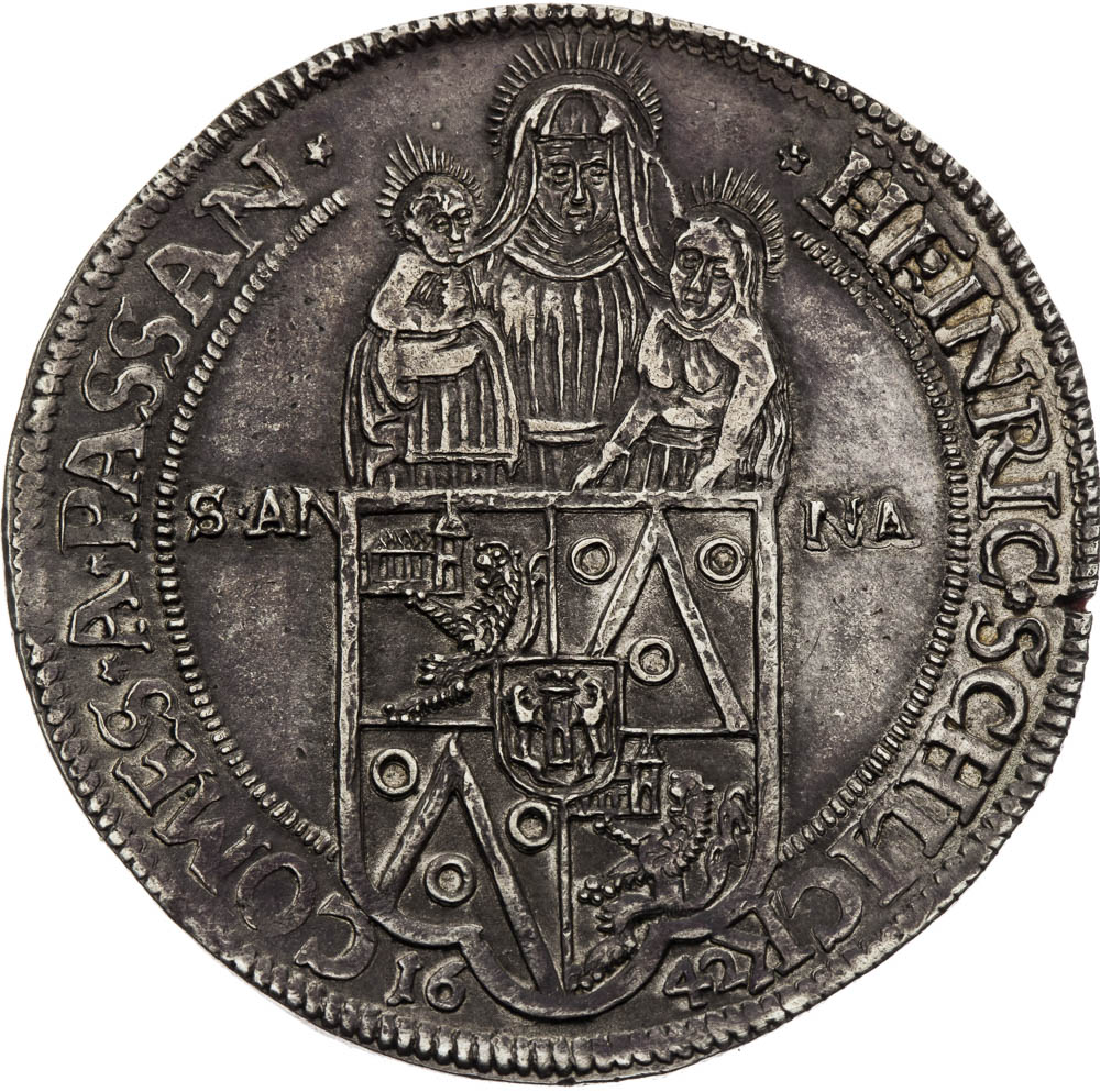 Thaler 1642 - front