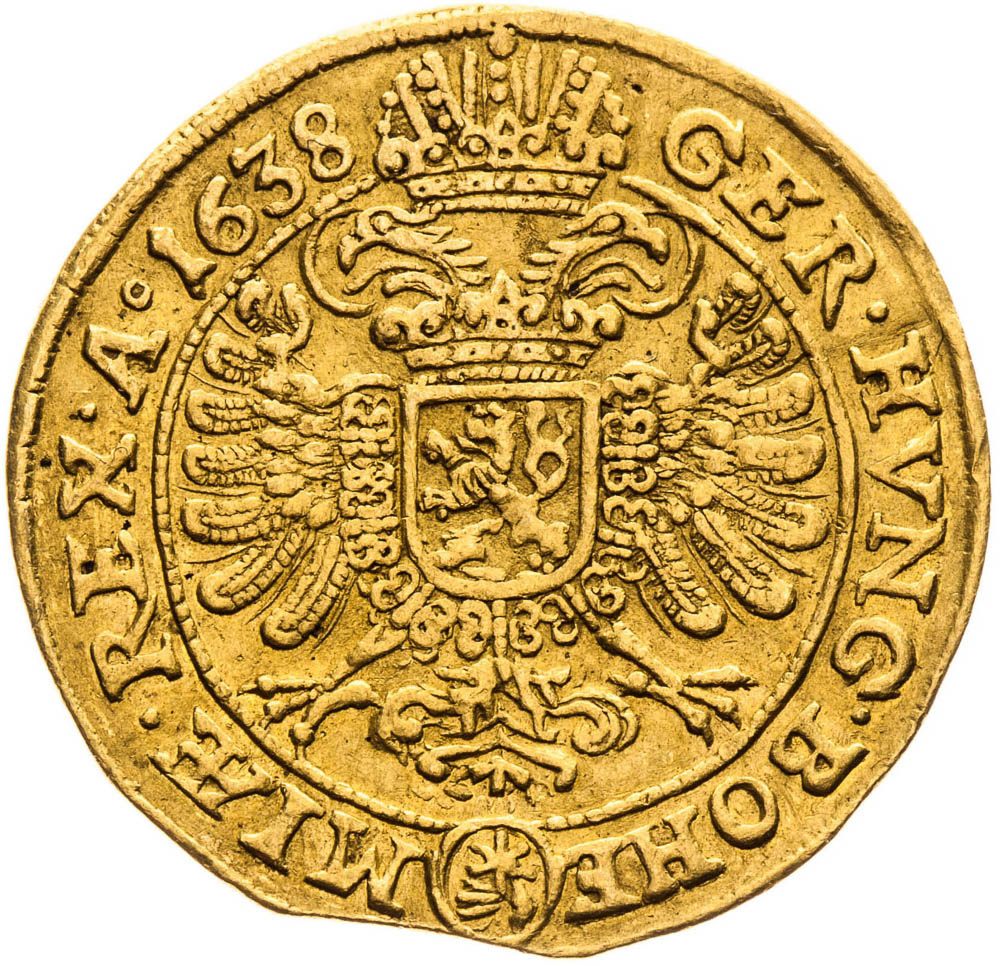 Ducat 1638 - back