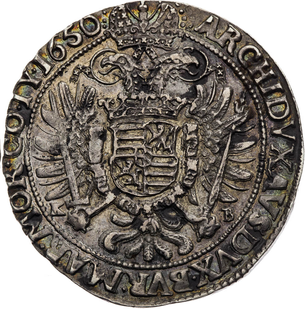 Thaler 1650 - back