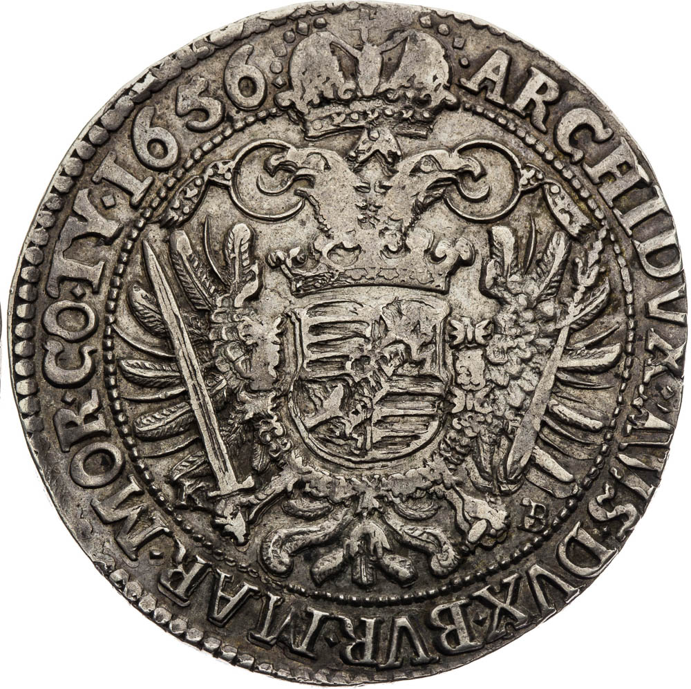 Thaler 1656 - back