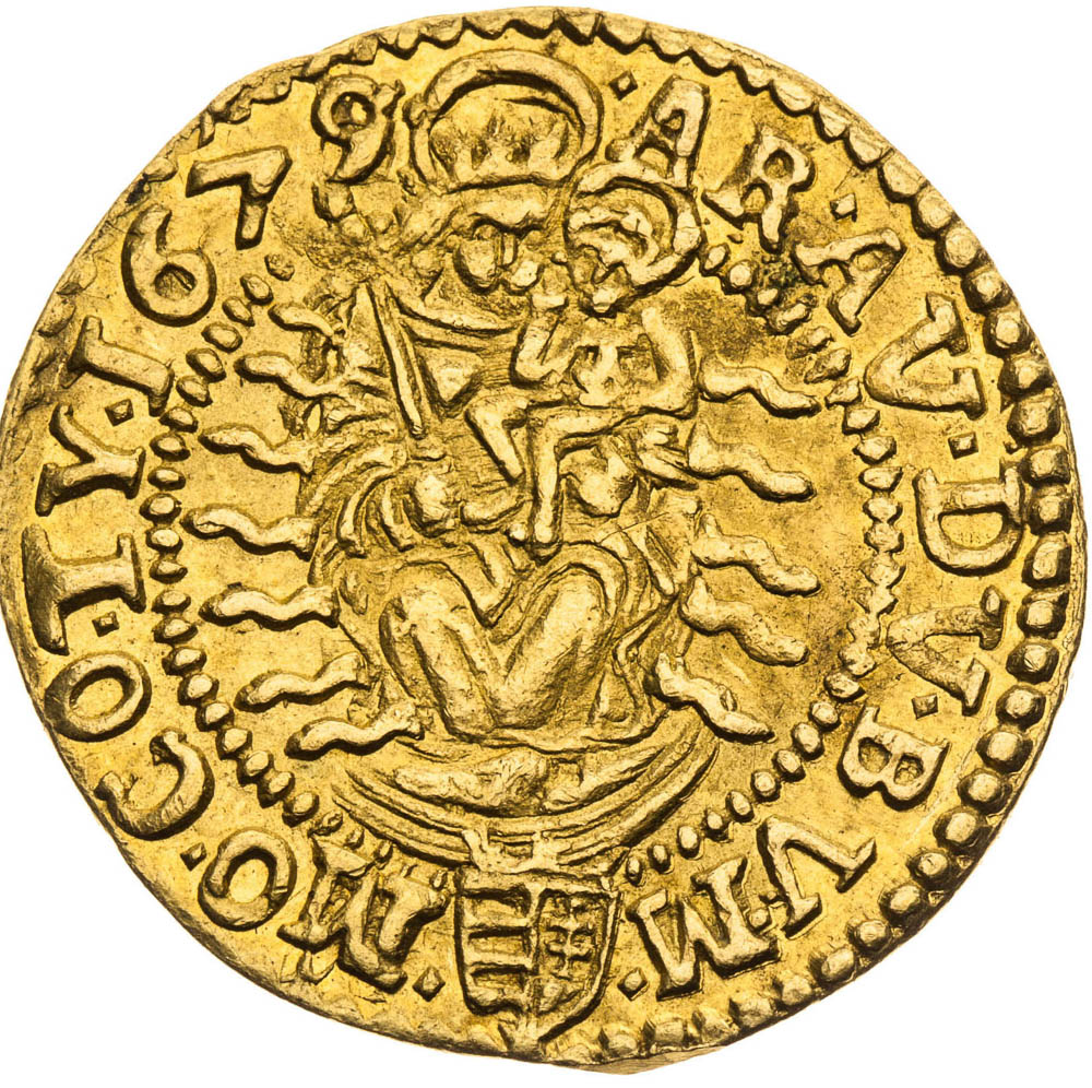 Ducat 1679 - back