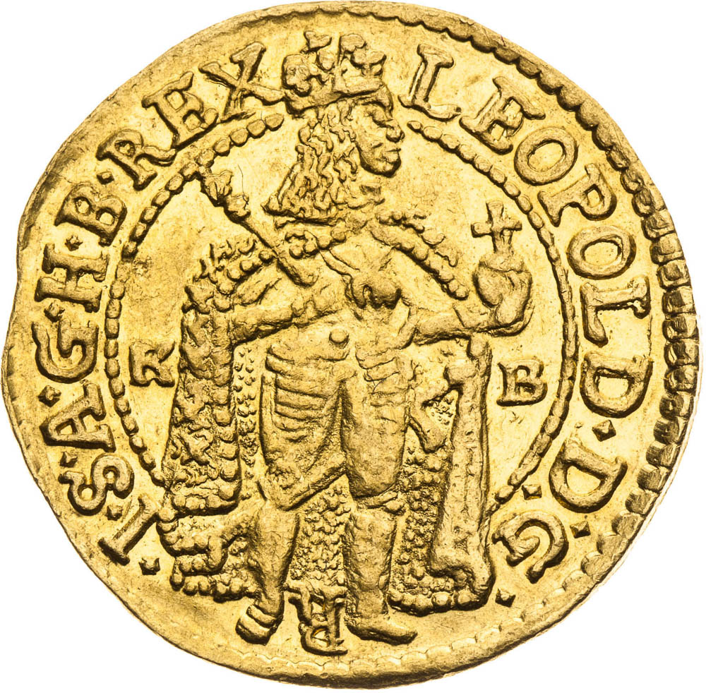 Ducat 1681 - front