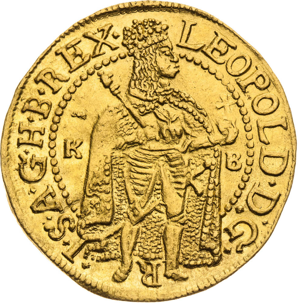 Ducat 1684 - front