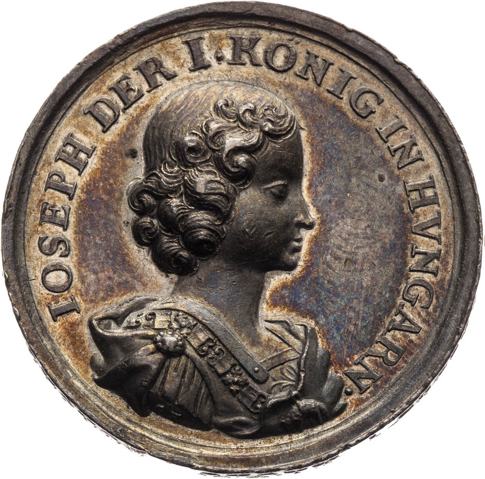 Medal 1687 - front