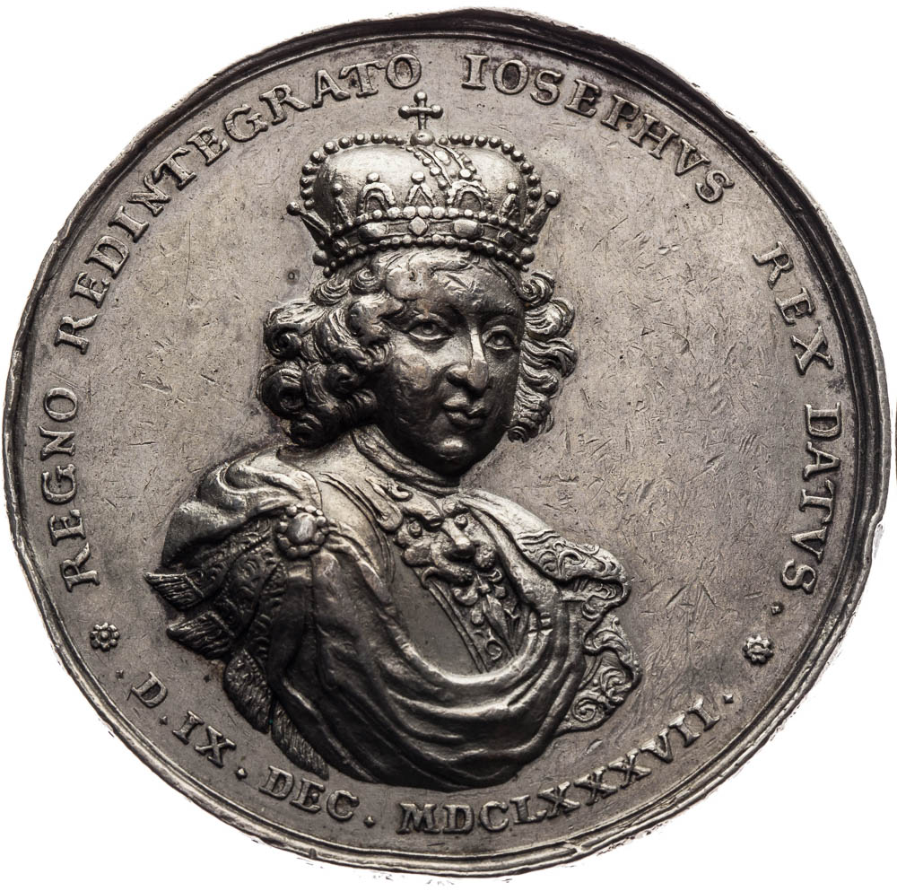 Medal 1687 - front