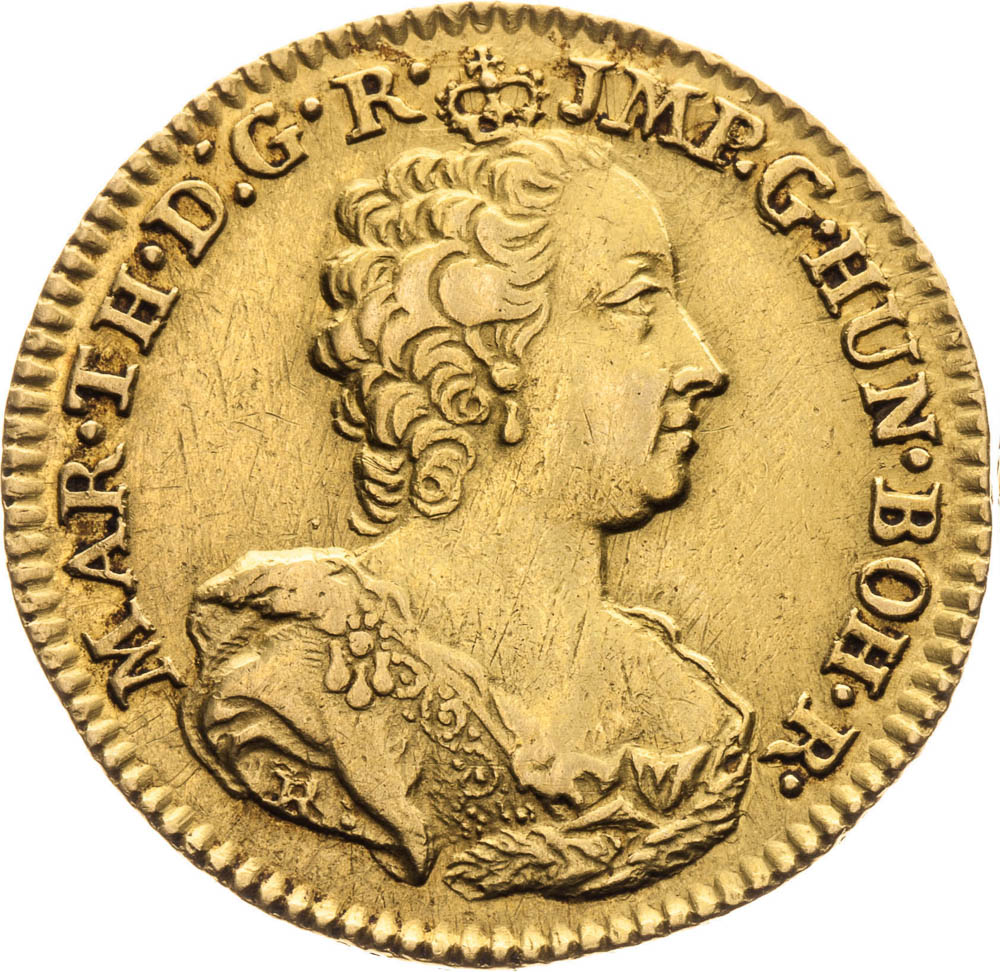 Souverain d´Or 1756 - front