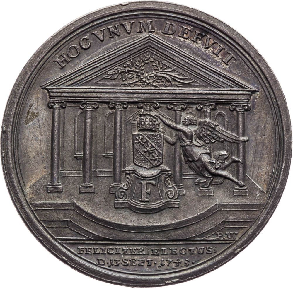 Medal 1745 - back