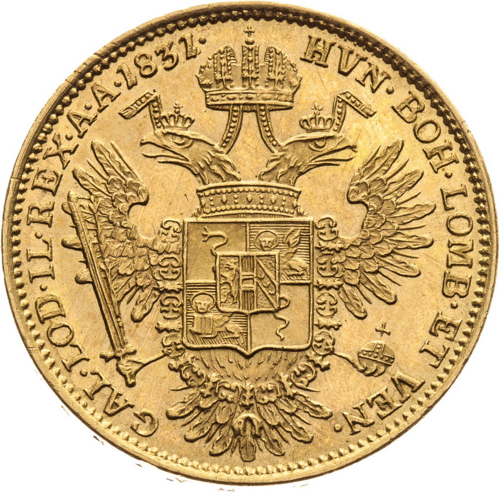 1/2 Sovrano 1831 - revers