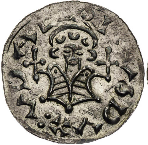 Denár (1012 - 1033) - avers