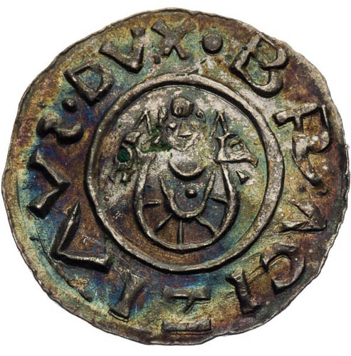 Denár (1037 - 1050) - averz