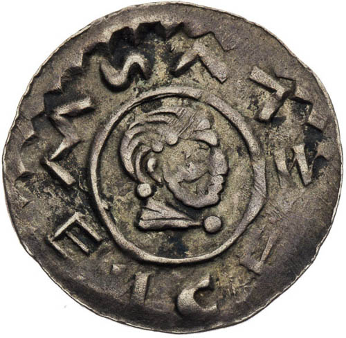 Denár (1086 - 1092) - averz