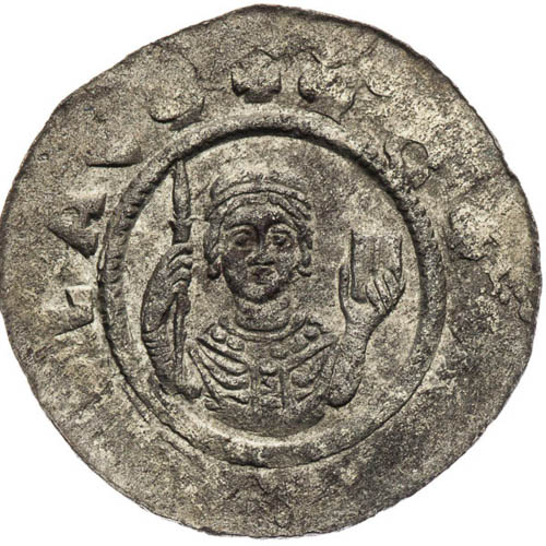 Denár (1109 - 1118) - revers