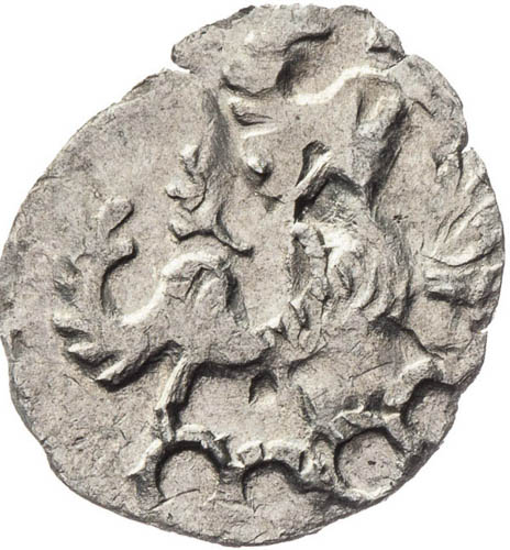 Haléř (1400 - 1435) - revers
