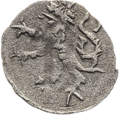 Haléř (1400 - 1435) - revers