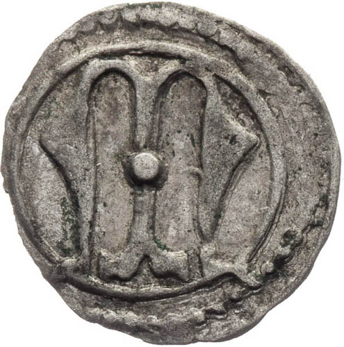 Haléř (1420 - 1467) - avers