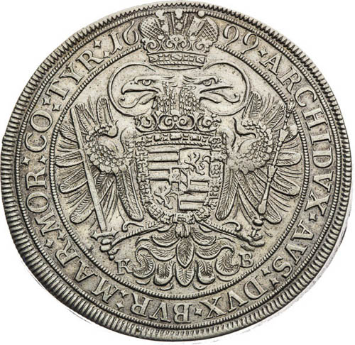 Tolar 1699 - revers