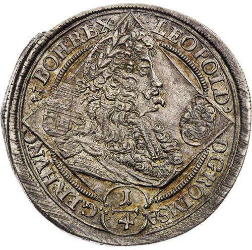 1/4 Tolar 1695 - avers