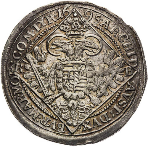 1/4 Tolar 1695 - revers