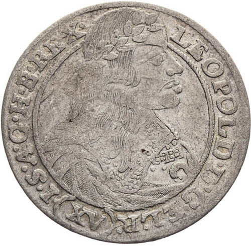 XV Krejcar 1663 - avers