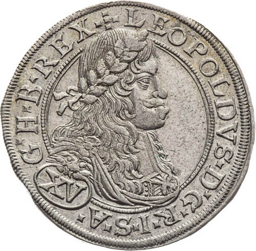 XV Krejcar 1664 - avers