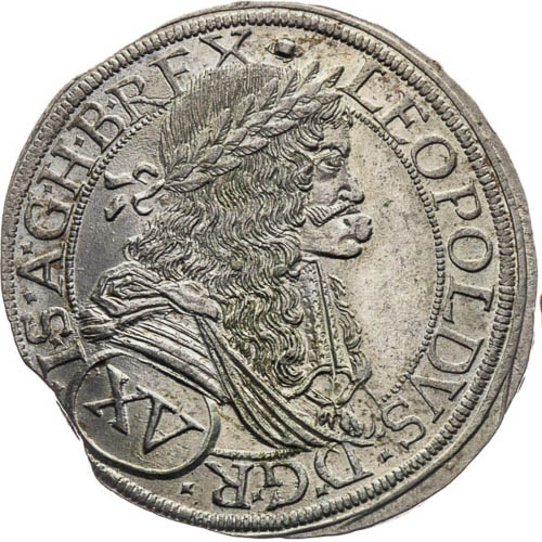 XV Krejcar 1674 - avers