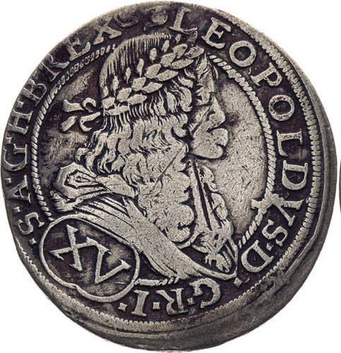 XV Krejcar 1674 - avers