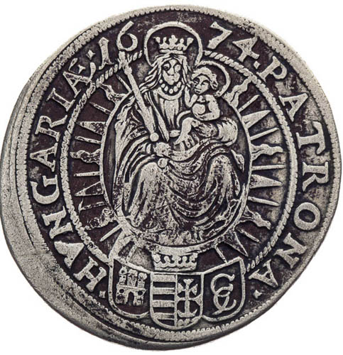 XV Krejcar 1674 - revers