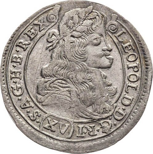 XV Krejcar 1679 - avers