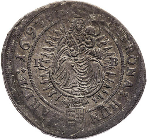 XV Krejcar 1693 - revers