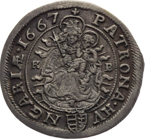 VI Krejcar 1667 - revers