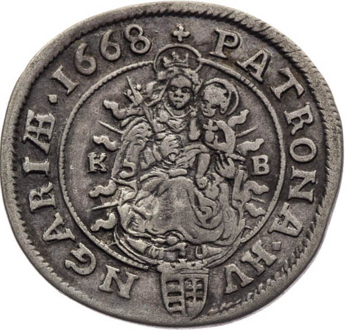 VI Krejcar 1668 - revers