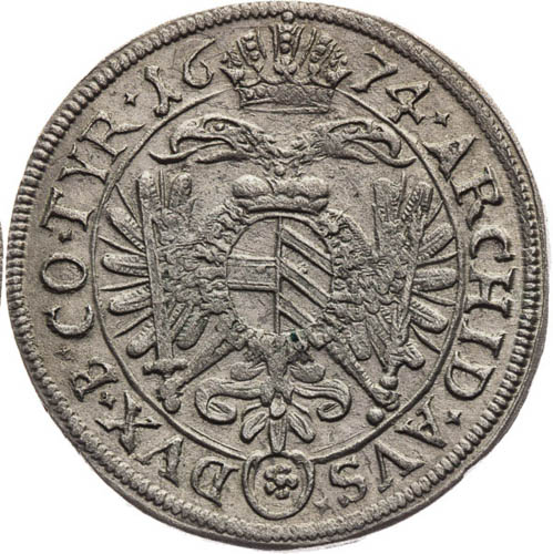 VI Krejcar 1674 - revers