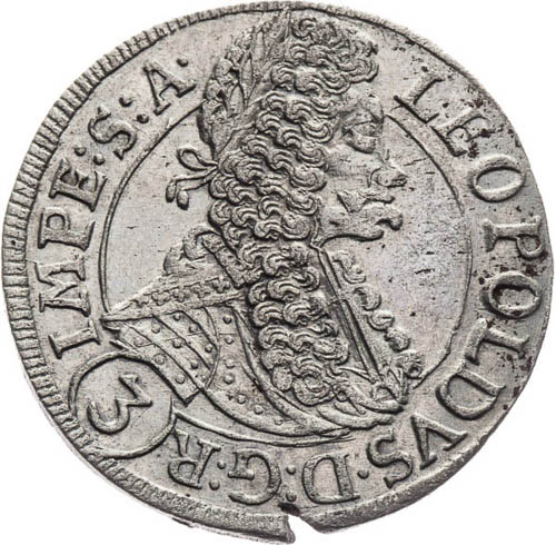 3 Grajciar 1697 - averz