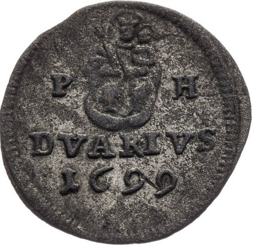 Duarius 1699 - revers