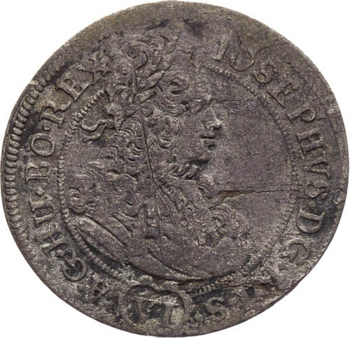 VI Krejcar 1708 - avers
