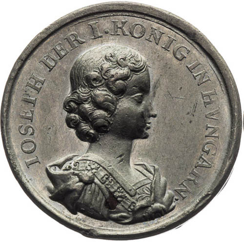 Medaila 1687 - averz