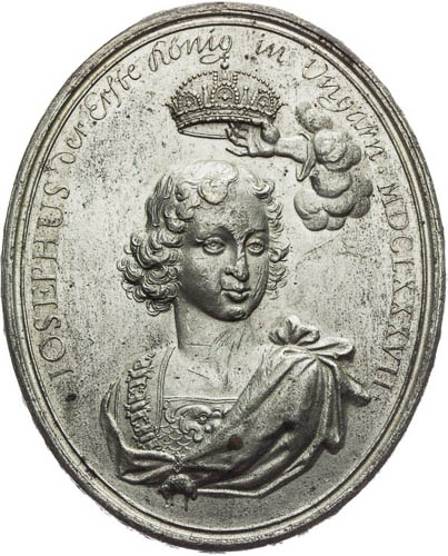 Medaila 1687 - averz