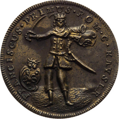 Medaile (1745) - avers