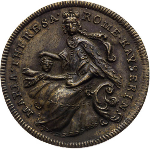 Medaile (1745) - revers