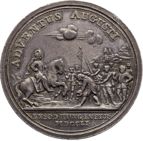 Medaile 1751 - revers