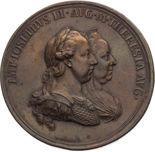 Medaile 1769 - avers