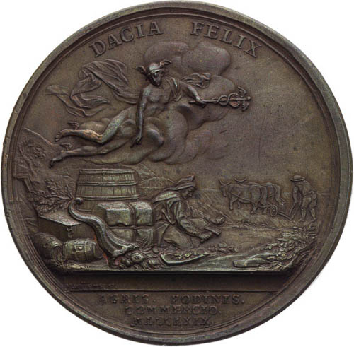 Medaile 1769 - revers