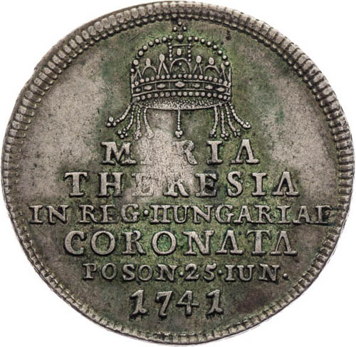 Žeton 1741 - avers