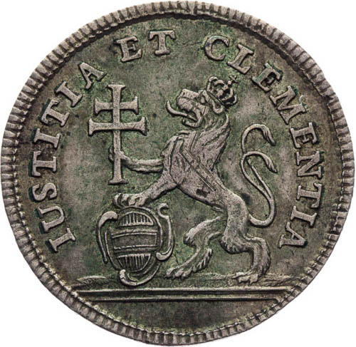 Žeton 1741 - revers
