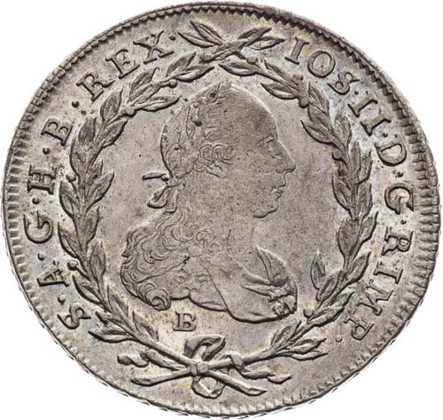 20 Grajciar 1782 - averz